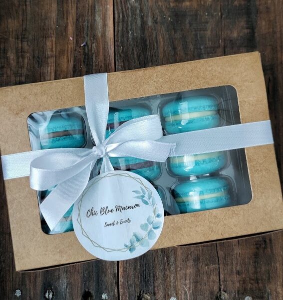 Caja 9 macarons