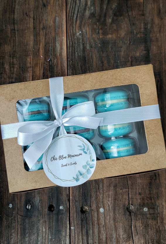 Caja 9 macarons